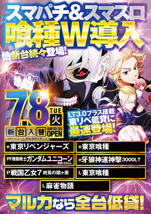 新台入替